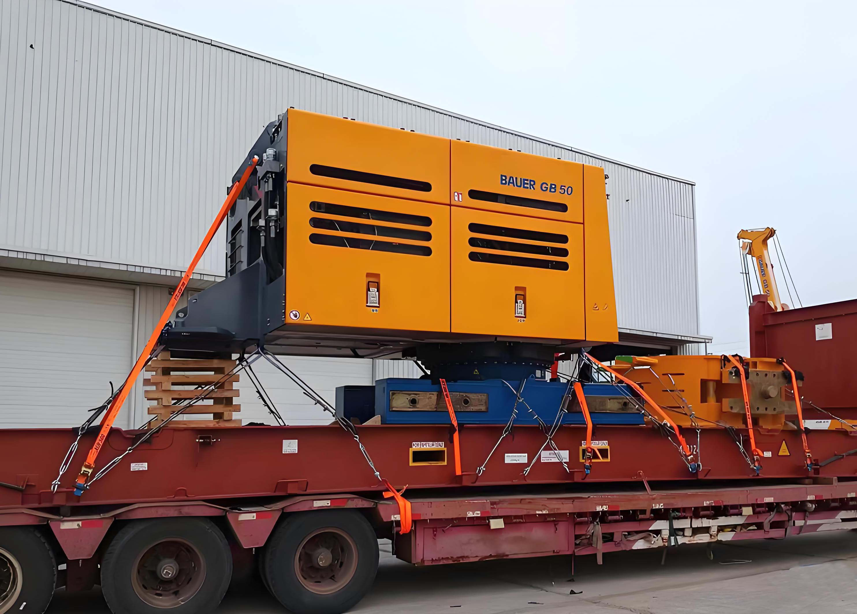 Diaphragm Wall Trenching Equipment Transport
